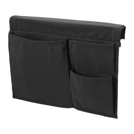 [IKEA/イケア/通販]STICKAT スティッカート ベッドポケット, ブラック[A](b)(60378339)