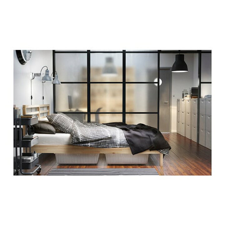 楽天市場】[IKEA/イケア/通販]TARVA タルヴァ ベッドフレーム, パイン 