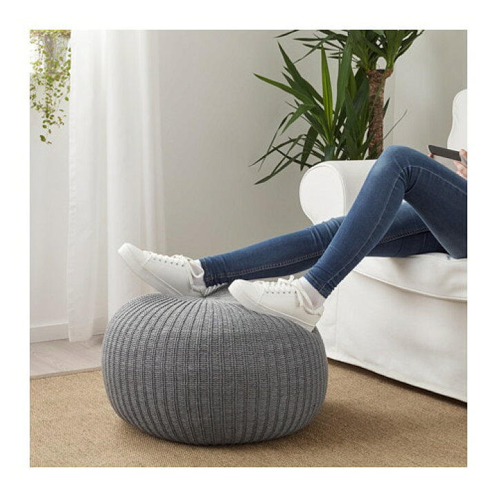 楽天市場】[IKEA/イケア/通販]SANDARED サンダレード プーフ, グレー[D 