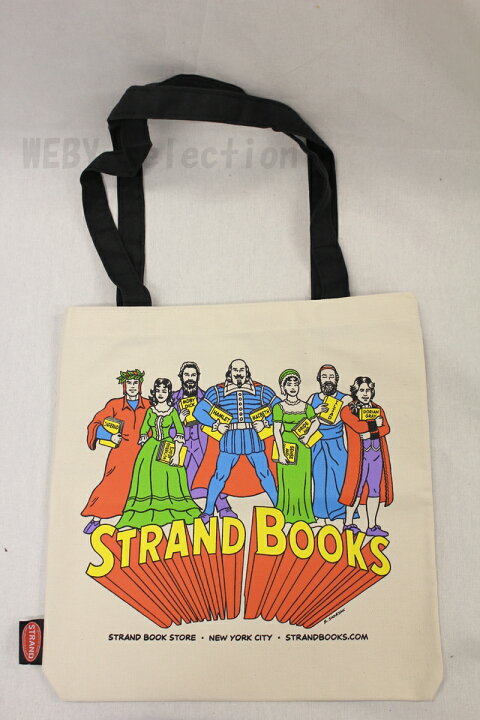 楽天市場】【STRAND BOOK STORE】Tote Bag: R. Sikoryak（ストランド 