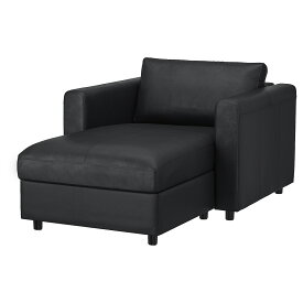 [IKEA/イケア/通販]VIMLE ヴィムレ 寝椅子, グラン/ボームスタード ブラック[4](a)(29306793)