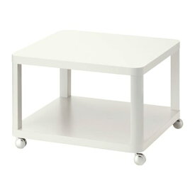 [IKEA/イケア/通販]TINGBY ティングビー ソファサイドテーブル キャスター付き, ホワイト[E](b)(40295929)