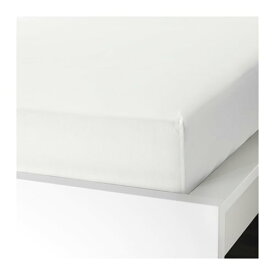 [IKEA/イケア/通販]ULLVIDE ウッルヴィーデ ボックスシーツ, ホワイト[A](c)(10342729)