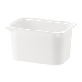 [IKEA/イケア/通販]TROFAST トロファスト 収納ボックス, ホワイト【北欧デザインの見せるおもちゃ箱。子供部屋に最適なおしゃれ収納ラック】[C](d)(40141673)