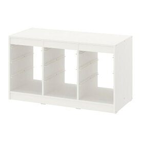[IKEA/イケア/通販]TROFAST トロファスト フレーム, ホワイト【北欧デザインの見せるおもちゃ箱。子供部屋に最適なおしゃれ収納ラック】[H](d)(60351434)