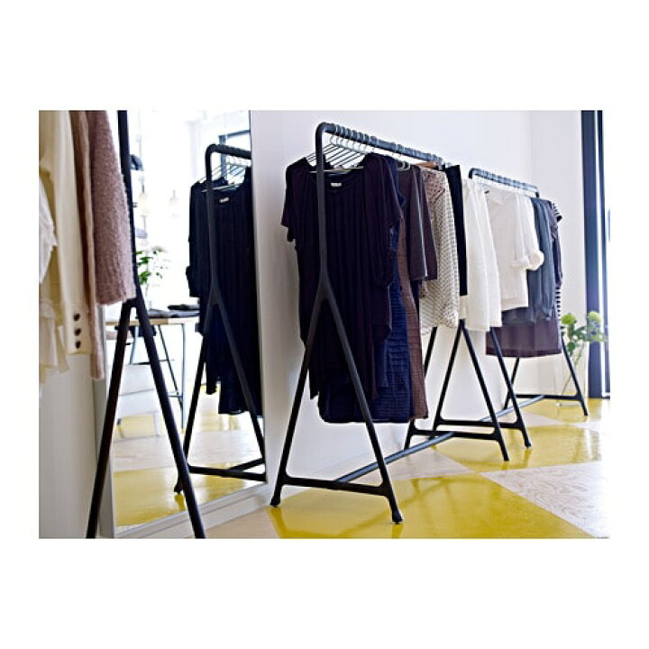 楽天市場 Ikea イケア 通販 Turbo トゥルボー 洋服ラック ブラック 室内 屋外用 ブラック D Webyセレクション 楽天市場店