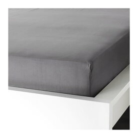 [IKEA/イケア/通販]ULLVIDE ウッルヴィーデ ボックスシーツ, グレー[A](c)(40335548)