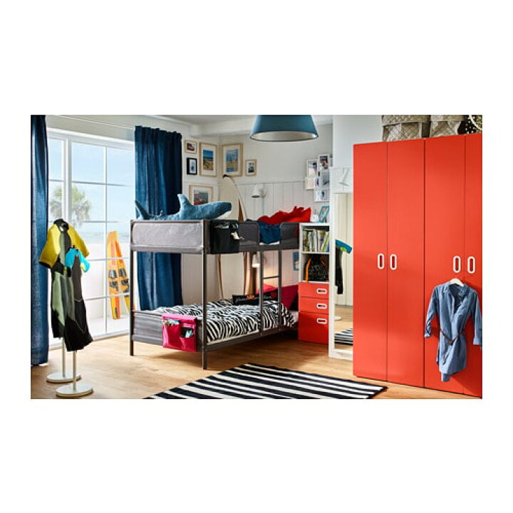 楽天市場】[IKEA/イケア/通販]TUFFING トゥッフィング 2段ベッド 