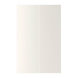 [IKEA/イケア/通販]VEDDINGE ヴェッディンゲ 扉 コーナーベースキャビネット用 部品2個, ホワイト[D](a)(80275156)