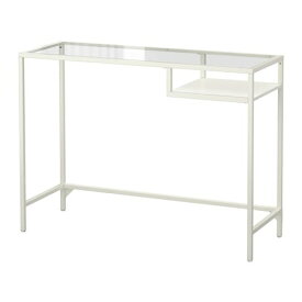 [IKEA/イケア/通販]VITTSJO ヴィットショー ラップトップテーブル, ホワイト/ガラス[E](a)(10303445)