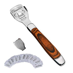 角質削り 魚の目除去 タコの目カッター コーンカッター 角質ケア 角質除去 替刃10枚付 日本語説明書付