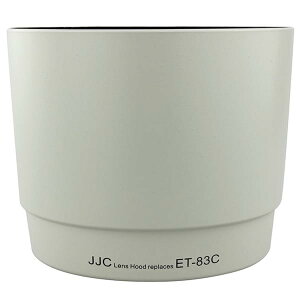レンズフード 白 Canon ET-83C 互換 EF 100-400mm F4.5-5.6L IS USM レンズ 用 可逆式