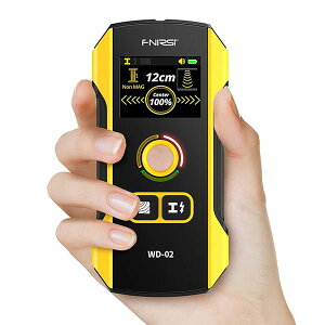 壁裏検出器 壁裏探知機 下地センサー 下地チェッカー 壁裏センサー下地探し 双方向較正 高感度 高精度 壁 柱 センサー AC線 鉄筋 探知できる 木材 金属 間柱 スタッド 活線検出警告 日本語対