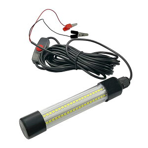 水中集魚灯 集魚灯 水中ライト 13W 12v 24v兼用 水中集魚ライト LED集魚灯 5M 高輝度 夜釣り 船釣り 堤防 漁港 釣り 夜焚き 船からの釣り 岸からの釣り IP68完全防水(緑色)
