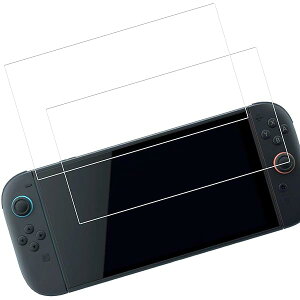 �K���X�t�B���� Switch 2 �p (2��)�K���X�t�B�������{���Ɏq�f�ލ̗p �S�� �ی�t�B���� �����K���X �t�B�����ی�t�B����