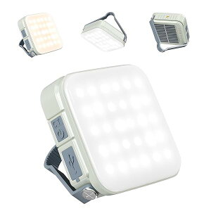キャンプランタン 充電式 1000ルーメン 48時間連続使用 4000mAh大容量 4色温調整 3段階明るさ調節 ソーラー充電 防水IPX6 室内&アウトドア兼用 防災ライト 停電対策 非常灯 釣り用ライト USB充電