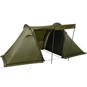トンネルテント ナイロン ソロテント 簡単設営 軽量 コンパクト 2人用可 耐水圧3000mm 高さ175cm キャンプテント インナー付き