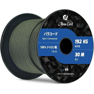 �p���R�[�h 3mm 3�c 50m 100���i�C���� ���[�v �҂� �L�����v �A�E�g�h�A�p �ω׏d192kg