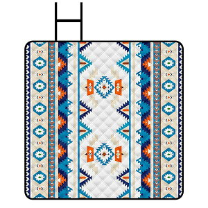 レジャーシート 厚手 ピクニックシート 民族風 大判サイズ 軽量 防水加工 携帯便利 遠足 運動会 お花見 コンパクト収納 水洗い マット 200X200cm