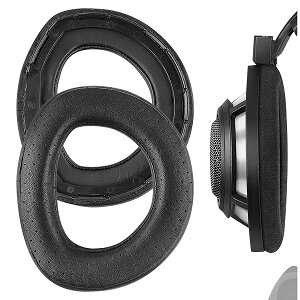 �C���[�p�b�h Elite �݊��� �p�b�h �[���n�C�U�[ Sennheiser HD800 �w�b�h�z���ɑΉ� �p�b�h �C���[/�C���[�J�b�v�V�[�v�X�L�� (�u���b�N)