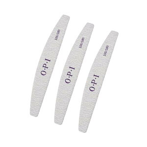 ネイルファイル 3枚セット 100G/180G ジェルネイル オフ ネイルオフ 両面タイプ 爪やすり 爪磨きキューティクル ネイルバッファー ネイルツール ネイル用品 セルフネイル( 半月の形 )