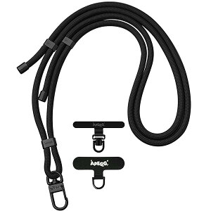 �X�}�z�X�g���b�v �g�уX�g���b�v ���|�� �΂ߊ|�� ��|�� �ەR6.5mm �������߉\ �X�}�z�V�����_�[ �X�g���b�v�z���_�[2���t�� �S�@��Ή� �����E�����h�~ �y�� Black