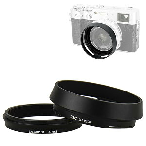 ���^�� �����Y�t�[�h �˂����ގ� �x�m�t�B����Fujifilm Fuji X100VI X100V X100F X100T X100S X100 X70 �ɑΉ� LH-X100 �t�[�h & AR-X100 �A�_�v�^ �݊� ����