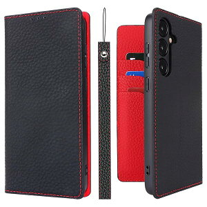 Galaxy S24 �P�[�X �{�v �M�����N�V�[S24 �P�[�X �蒠�^ �X�g���b�v SC-51E SCG25 �T���X�� au docomo ���v SoftBank ���U�[ samsung �ϏՌ� �J�[�h���[-�u���b�N