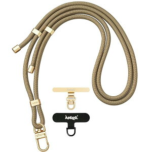 �X�}�z�X�g���b�v �g�уX�g���b�v ���|�� �΂ߊ|�� ��|�� �ەR6.5mm �������߉\ �X�}�z�V�����_�[ �X�g���b�v�z���_�[2���t�� �S�@��Ή� �����E�����h�~ �y�� Khaki