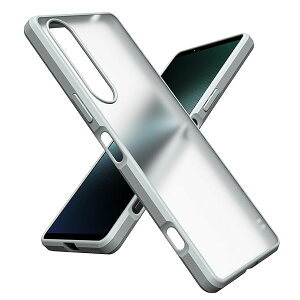 Xperia 1 V �P�[�X SO-51D SOG10 ���^ �ϏՌ� ������ �����ϐ� ����~�� Xperia1V �n�C�u���b�h�P�[�X �}�b�g �O���[