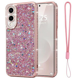 Samsung Galaxy S25 Edge �p �P�[�X �L���L�� �_�C�������h �X�}�z�P�[�X ���� ���킢�� ���� �y�� �X���� �ϏՌ� ���C�����X�[�d�Ή� �M�����N�V�[ S25 Edge �p �V���R�[���ی�P�[�X �X�g���b�v�t�� 