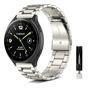 �o���h 22mm For Xiaomi Redmi Watch 5 Lite/Redmi 5 Active/Xiaomi Watch S4/S3�Ή� �����o���h �X�e�����X �����o���h �����x���g �ʋC �ϖ��Ր� �ϐH�� ���v�o���h �������t�� ��