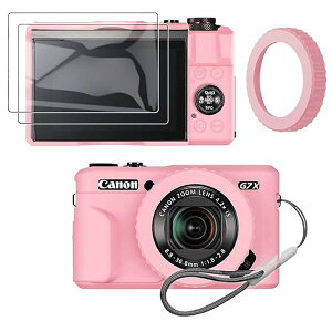 For Canon PowerShot G7 X MarkII fW^JP[X Jo[ _炩 VR Sʕی y h~ h~ LYh~ wh~ h ϏՌ Canon PowerShot G7 X MarkII J ی