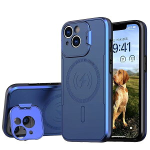 for IPhone 15 Plus �P�[�X �ČRMIL�K�i�̕ی� �ϏՌ� �B��X�^���h ��phone15plus �P�[�X MagSafe�Ή� �A�C�t�H��15plus �J�o�[ 6.7�C���` CFYJ-15plus-lan