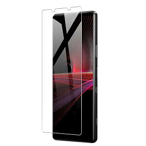 For Xperia 1 III/Xperia PRO-I KXtB GNXyA 1 III SO-51B SOG03 KXtB tB {fސ tیtB ʕی KXJo[ ɔ0.33mm ώw  3D