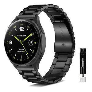 �o���h 22mm For Xiaomi Redmi Watch 5 Lite/Redmi 5 Active/Xiaomi Watch S4/S3�Ή� �����o���h �X�e�����X �����o���h �����x���g �ʋC �ϖ��Ր� �ϐH�� ���v�o���h �������t�� ��