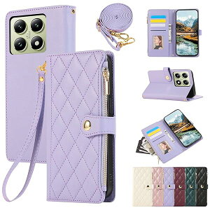 For Redmi 14T Pro �P�[�X �蒠�^ PU���U�[ �P�[�X �m�[�g�u�b�N�^�g�ѓd�b�ی�J�o�[ �|�P�b�g �X�^���h �@�\ �g�ѓd�b�z���X�^�[���z�g�ѓd�b �z���_ �ϏՌ� �J�o�[ �P�[�X�i���j