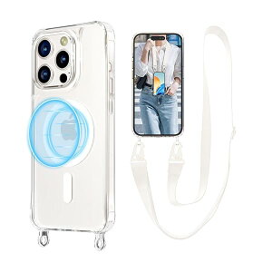 For iPhone 12 Pro Max P[X MagSafeΉ NA }OlbgX}zP[X lbNXgbv \ O\ h~ Yی lbNV_[ | ΂߂ ACtH 12 Pro 