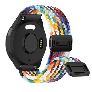 20mm �҂ݍ��݃E�H�b�`�o���h Garmin Forerunner 570 42mm/Forerunner 165/Vivoactive 6/Vivoactive 5 �Ή��A�i�C�����҂ݍ��݌����p�X�g���b�v Garmin Venu Sq 2/App