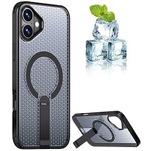 for iPhone 16 P[X p M bV X}zP[X MagSafeΉ X^ht ACtH16 Jo[ ~ wh~ ϏՌ ČRMILKi擾 Xgbvz[t 6.1C` (iPhone16 ) FX-16