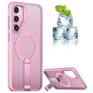 for Galaxy S24 Plus �P�[�X ��p ���M ���b�V�� �X�}�z�P�[�X Qi�[�d �X�^���h�t�� Samsung S24 Plus �J�o�[ ����~�� �w��h�~ �ϏՌ� �ČRMIL�K�i�擾 �X�g���b�v�z�[���t�� (GalaxyS24plus
