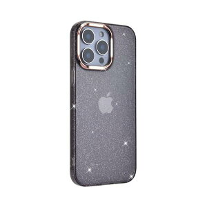 for iPhone 15 Pro Max �P�[�X �L���L�� ���� �N���A �؍� ��phone15ProMax �P�[�X �S�[���h���C�� �O���b�^�[ ���� ������� SF-15ProMax-hei