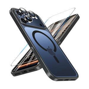 For iPhone 17 Pro Max P[XyMagSafe[dΉzKXtB&JtB ČRMILKi ϏՌ ΂ݖh~ wh~ TPU + PCfiPhone 17 Pro Max 6.9 C`p(ubN)