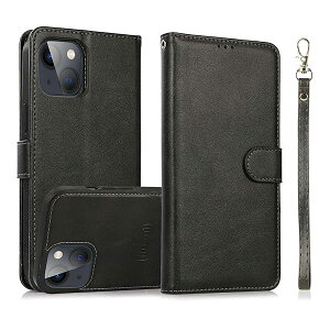 for iPhone 15Plus 蒠^ P[X 2in1 X}zP[X z^ Jo[  ACtH 15Plus P[X p2way OR gуJo[ (XRF-XNW15Plus-hei)