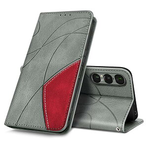 NGAA �Ή� Xperia 1 VII �P�[�X �蒠�^ ����PU���U�[ �ϏՌ� ���z�^ �d�b�ی�P�[�X �}�O�l�b�g�� �J�[�h���[ �X�^���h�@�\ SO-51F SOG15 XQ-FS44 360�x�ی� �X�g���b�v���t�� �X�}�z�V�F�� ������� �l�C