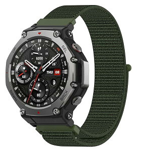 �����p�o���h �ւ��x���gFor Amazfit T-Rex 3 �p�o���h �x���N���X�g���b�v �����o���h �x���g �i�C���� �ʋC���ɗD�� �X�|�[�c�o���h �A�N�Z�T���[ �H��s�v (�A�[�~�[�O���[��)