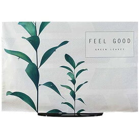 テレビカバー 防塵カバー 液晶テレビカバー 可愛い 欧米風 47インチ(116X67cm 葉3)