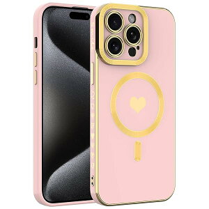 iPhone 12 ProɓK}OlbgP[XA؃bL킢n[g^P[XMagsafeƌ݊AJveN^[t̏(iPhone 12 Pro,Pink)