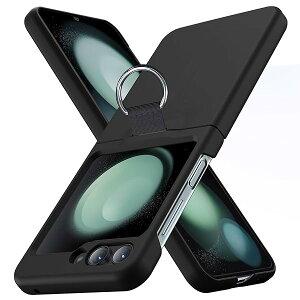 Galaxy Z Flip 5 �P�[�X �����O �ϏՌ� PC ���^ Z Flip 5 �P�[�X ������� �J�����ی� �y��Z Flip 5 �J�o�[ �炳�甧�G�� �t�B�b ���E�ȒP �w��h�~ �y�� ���^ �C�菝�h�~ ��C90-zflip5-01