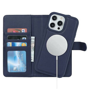 phone15Pro Max P[X Magsafe Ή iPhone 15 Pro Max P[X 蒠^ }OZ[t ϏՌ y2in1z J[h[ CX[dΉ tFCNU[i6.7C`Ήj -u[